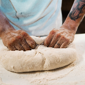 kneading dough